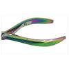 KADS Cuticle Nipper Cuticle Cutter Remover for Dead Skin - Durable Manicure Tools and Cuticle Clippers- Colorful Rainboow Stainless Steel