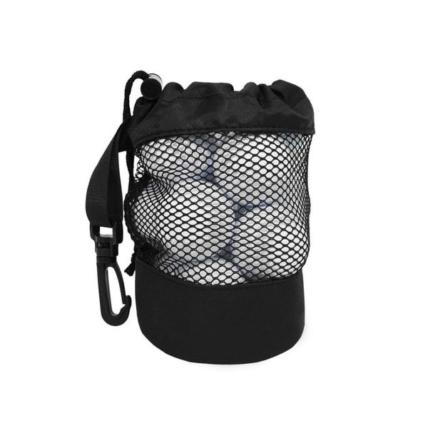 MaT store Golf Ball Case Golf Ball Pouch Mesh Storage Bag Case Bag Holds 16