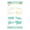 Spellbinders Glimmer Hot Foil Plate-Christmas Essentials Glimmer Rectangles