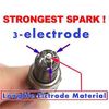 RACING PERFORMANCE 3 PRONG A7TC SPARK PLUG 50cc & 150cc SCOOTER / MOPED 2-PACK