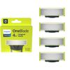Philips QP240/50 Replacement Blades, Pack of 4