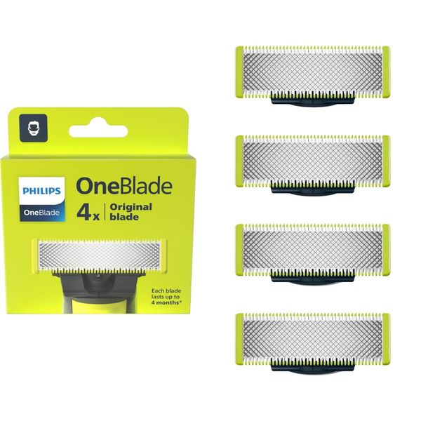 Philips QP240/50 Replacement Blades, Pack of 4