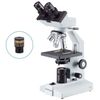 AmScope 40X-1000X Binocular Compound LED Microscope + Digital Eyepiece Camera