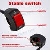 1PC Universal 7/8" Light On Off Switch Button For Motorcycle Scooter Dirt Bike