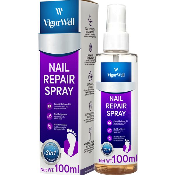 Toenail Fungus Treatment Spray: Nail Fungus Treatment For Toenail, Toe Nail Fungus Treatment Extra Strength 3-in-1 for Remove Fungus, Renews and Strengthens Nails (100mL)