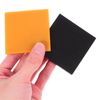 PASOLABE 4Pcs Rubber Heel Replacement Tips Shoe Bottom Protector Patch Pad Non-Slip Boot Heel Repair Kit