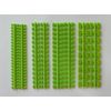 Plastic Model Block Basic 4 Assorted Set, Light Green, LG