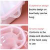 Nail Soaking Bowl Set, 2PCS Finger Soaking Bowl ​Handle Grip Nail Brush Triangle Cuticle Peeler and Stainless Steel Cuticle Pusher Nail Art Tool for Fingernail Toenail Caring Cleaning Brushes Kit…