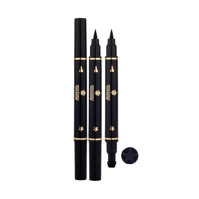 Çift Uçlu Yıldız Desenli Eyeliner