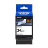 Brother STe-151 Labelling Tape Cassette, 24 mm (W) x 3 m (L), Stencil Tape, Brother Genuine Supplies