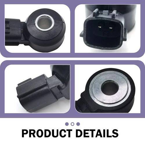 Sumjig 1 PC Quick Install Car Modification Accessory, Engine ABS Sensor, Replacement OEM #22060-7B000 220607B000 KS107, Fits Most Vehicles (Black #A)