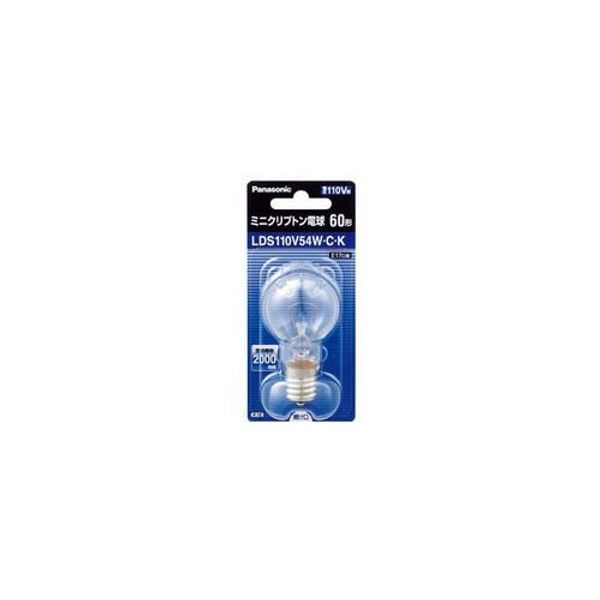 Panasonic LDS110V54WCK Mini Krypton Light Bulb, 60 Shape, 1 Pack