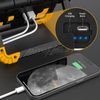 LED Work Light Rechargeable 2000LM Portable Folding Magnetic COB LED Flashlight