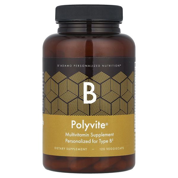 Polyvite® B, Multivitamin Supplement, 120 VeggieCaps