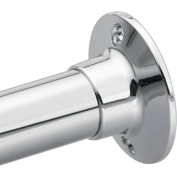 Moen 63-F Commercial Donner Shower Rod Flange Set, Small, Chrome