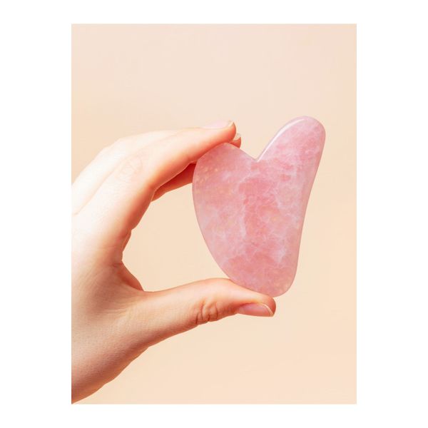 Gua Sha ( Pembe Kuvars )