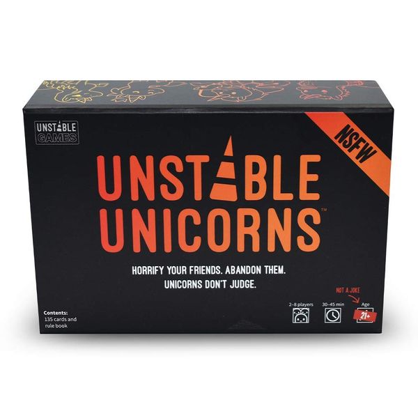 Unstable Games - Unstable Unicorns NSFW Card Game - A strategic card game and party game for adults with drinking rules available (for ages 21+)