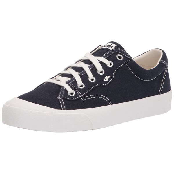 Keds Women's Crew Kick 75 ORG CORE Canvas Sneaker, Navy, 3 UK