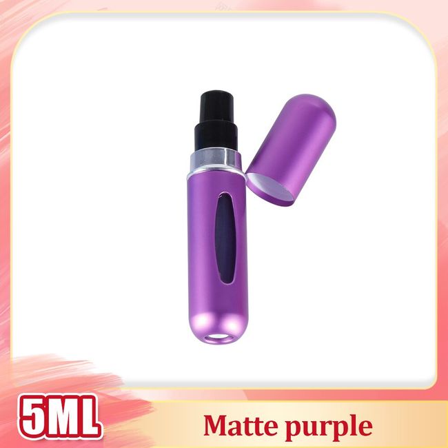 5ml Refillable Portable Travel Mini Atomizer Perfume Bottles For Perfumes  Woman Original Rechargeable Perfume Holder