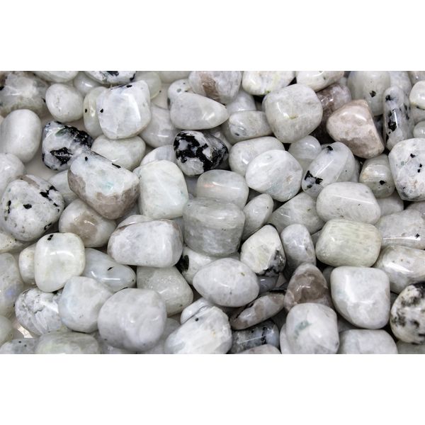Tumbled Rainbow Moonstone (5/8" - 3/4") - 1pc.