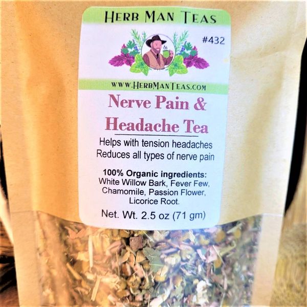 HEADACHE TEA  - no more migraines & headaches!