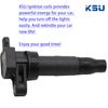 KSU Coil pack compatible with Kia Optima 2.4L L4 2006 2007 2008