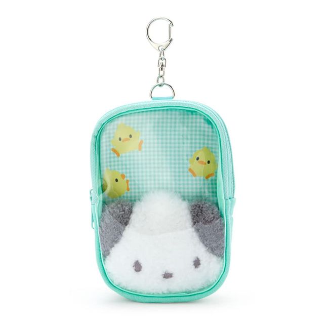 Sanrio 138134 Pochacco Mini Pouch Charm, 5.9 x 4.3 x 1.1 inches (15 x 11 x 2.8 cm), Polyester