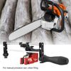 Chainsaw Sharpening Jig - Chainsaw Sharpener - Bar Mounted Chain Manual Sharpener Chainsaw Saw, Chain Filing Chain Grinding Tool, Grinder Replacement