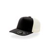 Atlantis Record Mid Visor 5 Panel Trucker Cap - Red - OS