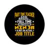Part-Time Teacher Job Title - Funny Part-Time Instructor PopSockets mit austauschbarem PopGrip