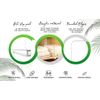 Acrylic Shelf Divider for Closet Organization,  Closets Separator, 4 Pack