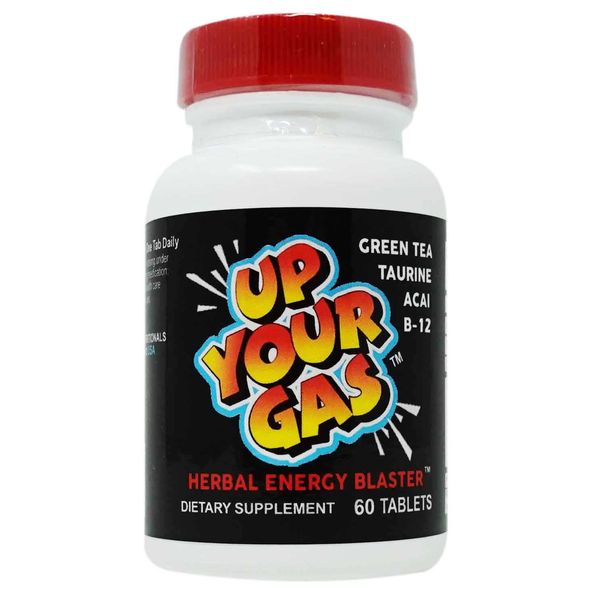Hot Stuff Up Your Gas Herbal Energy Blaster 60 Tablets