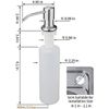 Kitchen Sink Faucet with Soap Dispenser, Kitchen Faucet with Pull down Sprayer S