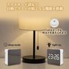 LED Mirror Clock, Multifunctional, Table Clock, Alarm, Thermometer, Night Mode, LED Digital Display, Interior, Backlight, Illuminating Mirror