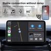 Wireless Apple Carplay Adapter Bluetooth Wired to Wireless Dongle iPhone Stereo