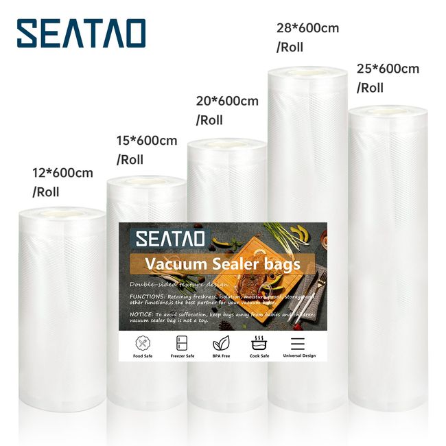 Vacuum Sealer Rolls, Vacuum Sealer Bags, Food Grade Fresh-keeping