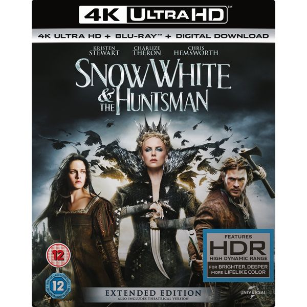 SNOW WHITE HUNSTSMANEXTENDED4K/Ultra-HD/BD/UV [Blu-ray] [2017]