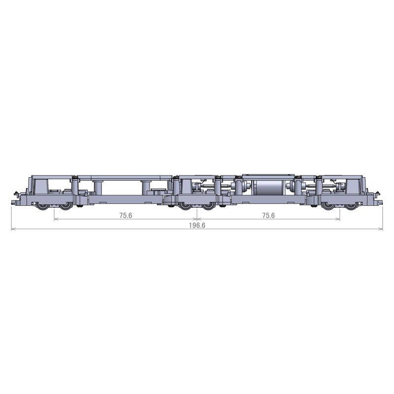 Railway Collection TM-LRT05 319054 Power Unit for LRT 5 Articulated ...
