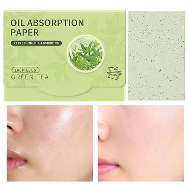 Natural Oil Control Film 100pcs Soft Makeup Blotting Paper Oil