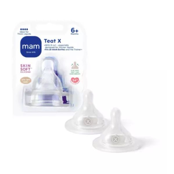MAM Cross Cut Extra Fast Flow Teats – 2pk