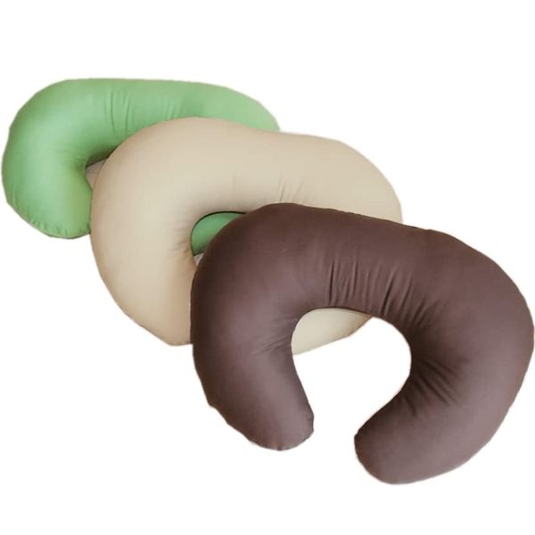 Easy U-shaped cushion "ox" (color: beige)