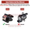 8Pack Square Ignition Coil + Spark Plug Wire For Chevy GMC 4.8/5.3/6.0/8.