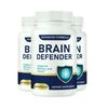 3-Pack Brain Defender Capsules, Supports Memory and Focus - 180 Capsules