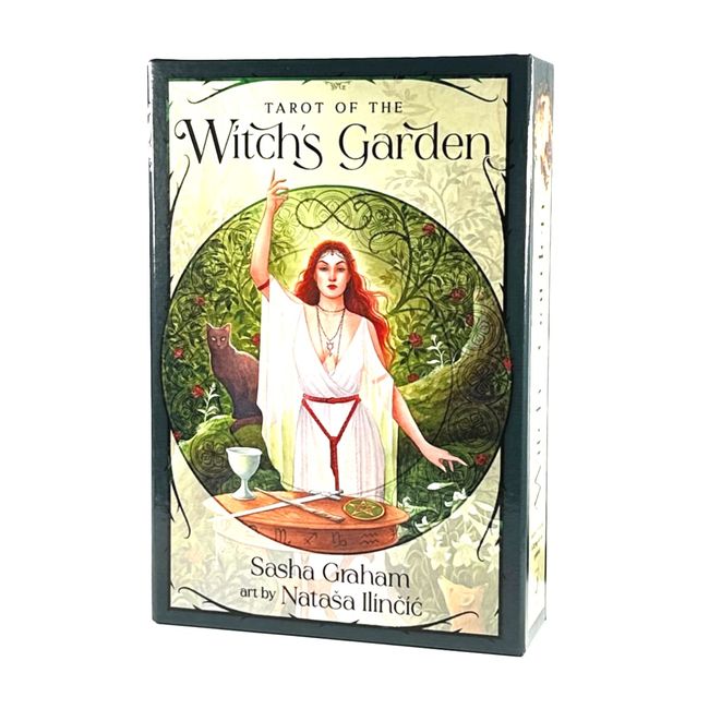 Tarot Cards, Weighted Edition, 78 Cards, Tarot of the Witch's Garden, Tarot of the Witch's Garden, Includes Japanese Instruction Manual (English Language Not Guaranteed)