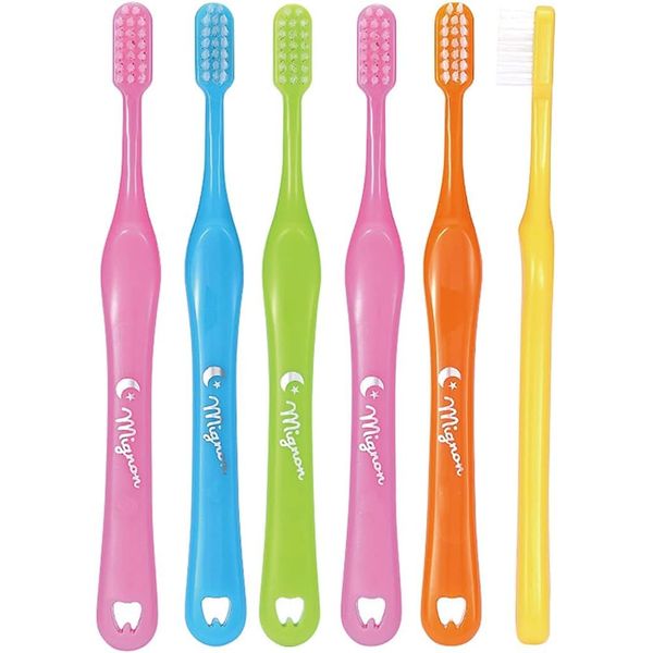 Ci Mignon Toothbrush x 6, Dental Exclusive (Small (Soft))