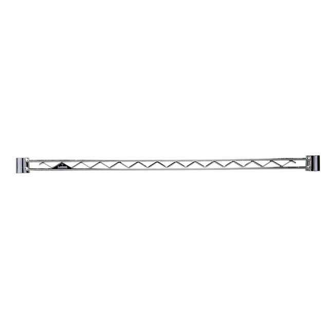 Doshisha Luminous Rack, Steel Rack Parts, Reinforced Bar, Wire Bar, Width 23.4 inches (59.5 cm), Includes 2 Sleeves, Prevents Legs from Fall Prevention, Hanging Frame, Hooks, Additional, Commercial