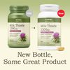 GNC Herbal Plus Milk Thistle 1300mg, Extra Strength, 120 Caplets