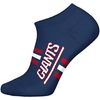 New York Giants 3pk Sneaker Socks - WHT/RED/DBL - 39/42