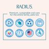 RADIUS Toothbrush Totz Light Blue Sparkle, 141 g