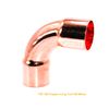 3/8" & 7/8" OD HVAC Long Radius Copper Kit: (2) Coupling, (2) 90s, (2) Street 90